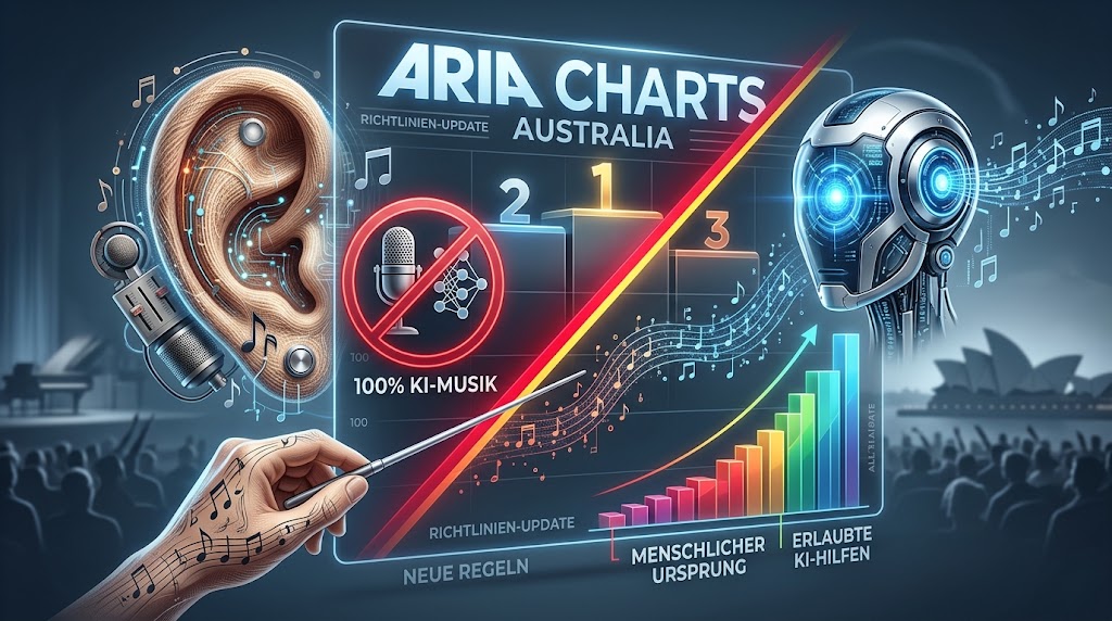 Australien wirft reine KI-Songs aus den Charts